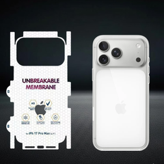 Unbreakable Membrane Screen Guard for iPhone 17 Pro Max