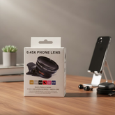 0.45X Super Wide Angle & Macro Clip-On Mobile Phone Lens