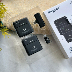 Fitgear 2-in-1 Wireless Lavalier Microphone