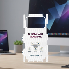 Unbreakable Membrane Screen Guard for iPhone 17 Pro Max