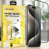 Magic Book Tempered Glass for iPhone 15 Pro Max – Ultra HD Full Screen Protection