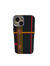 iPhone 15 PLUS Slim Carbon Fiber Case with MagSafe Compatibility