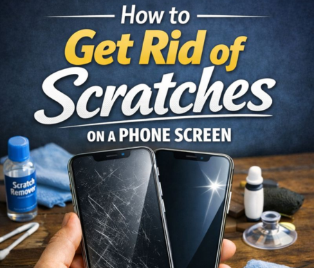 How to Get Rid of Scratches on a Phone Screen