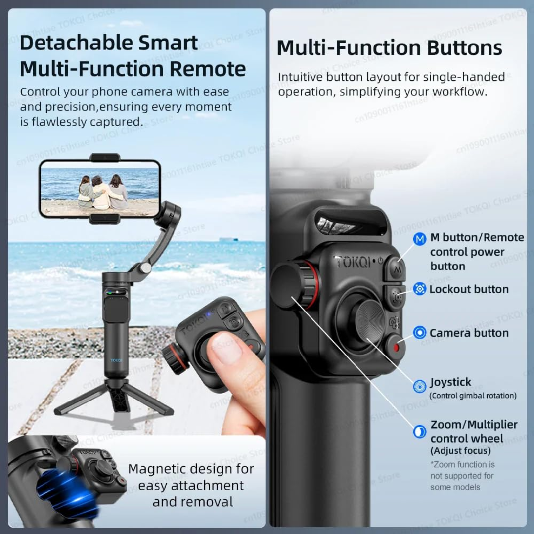 M02 Mobile Gimbal with Tripod & Remote
