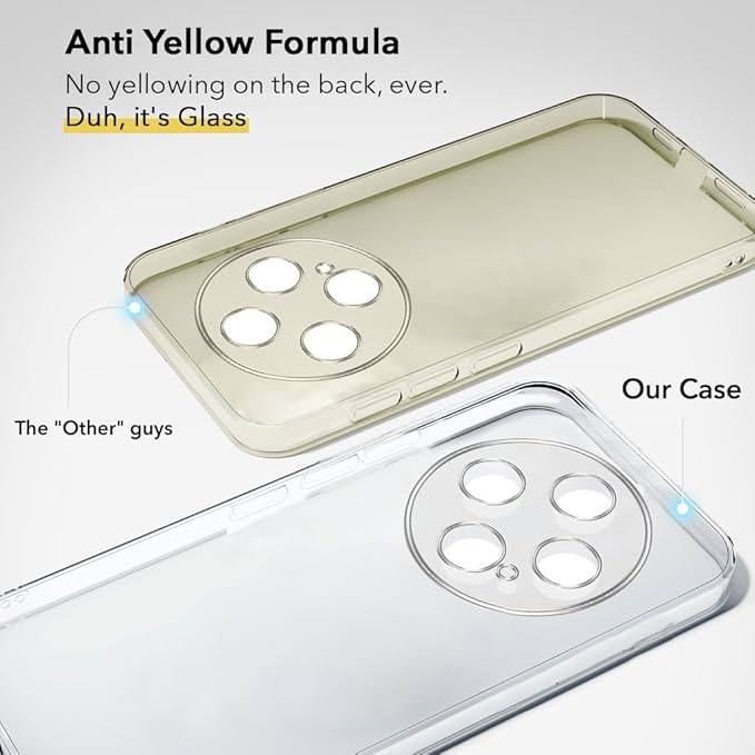 Anti Yellow Premium Crystal Clear Transparent Case Vivo X300
