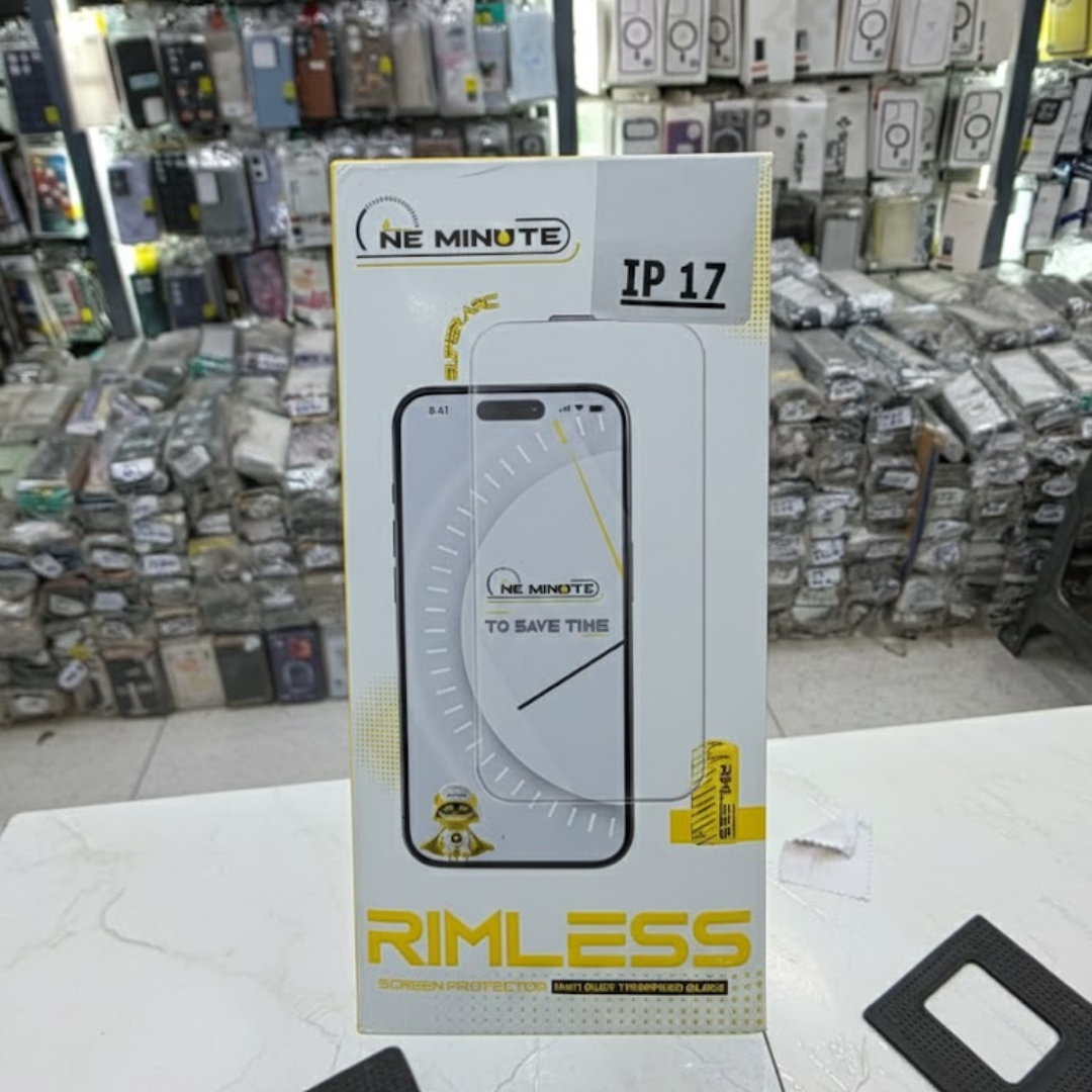 Full Coverage Borderless Screen Protector for iPhone 17