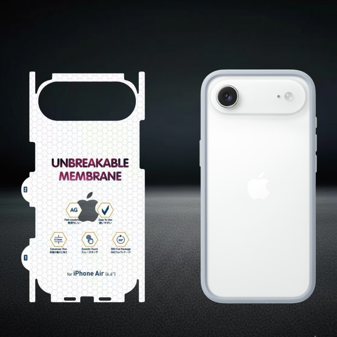 Premium Full Coverage Membrane Protector for iPhone Air