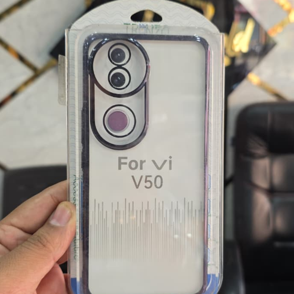 Tronzo Hard Case for Vivo V50 - Camera Protection Cover