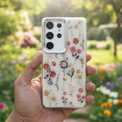 SAMSUNG S25 ULTRA DESINER FANCY FLOWERS CASE