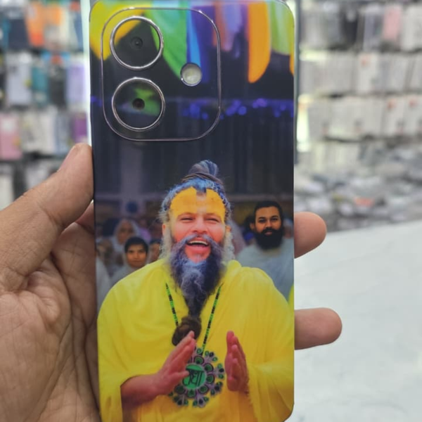 Premium Glossy Finish Spiritual Saint Back Skin for All Models