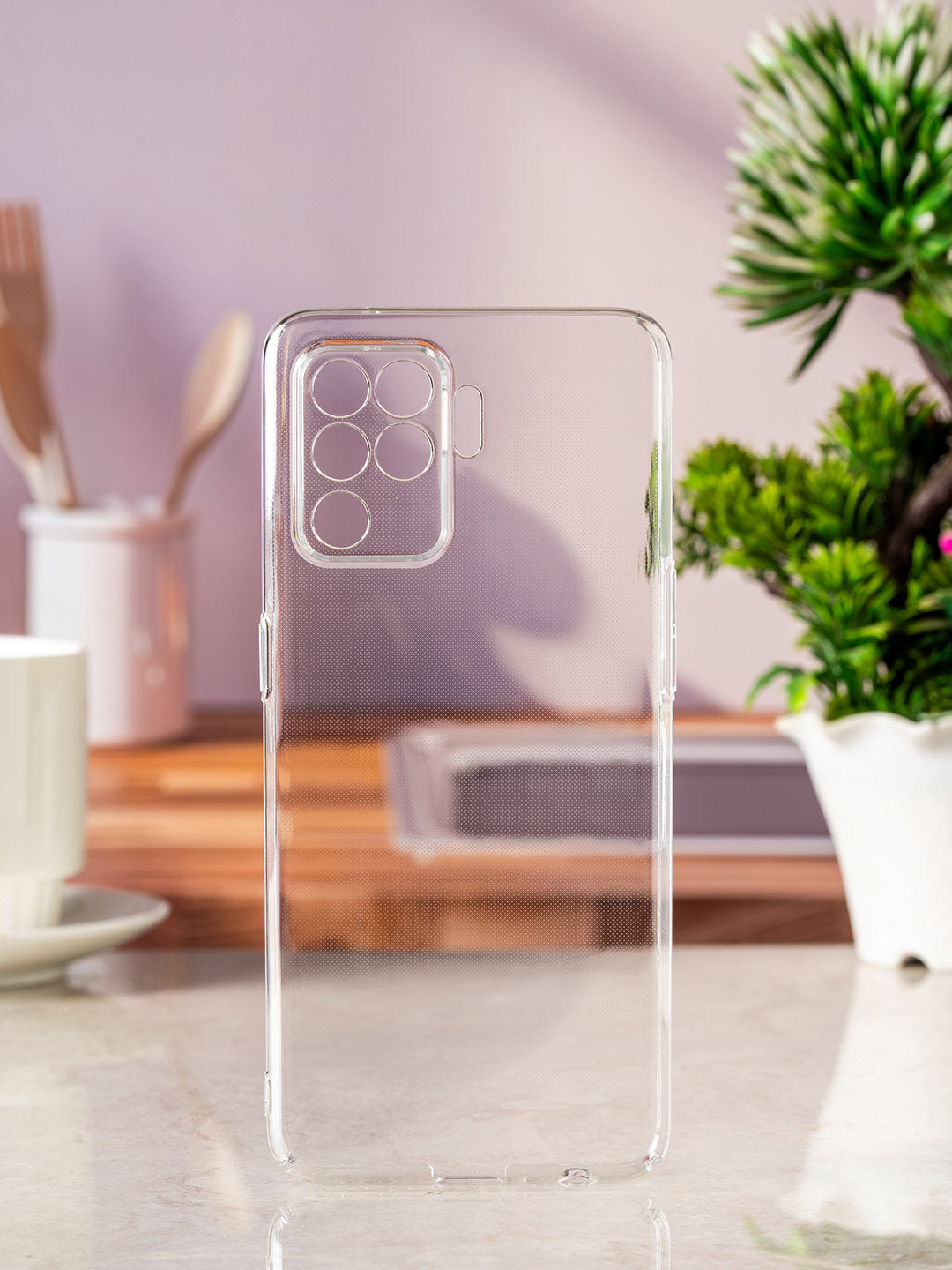 Anti Yellow Premium Crystal Clear Transparent Case –Oppo,F19 PRO