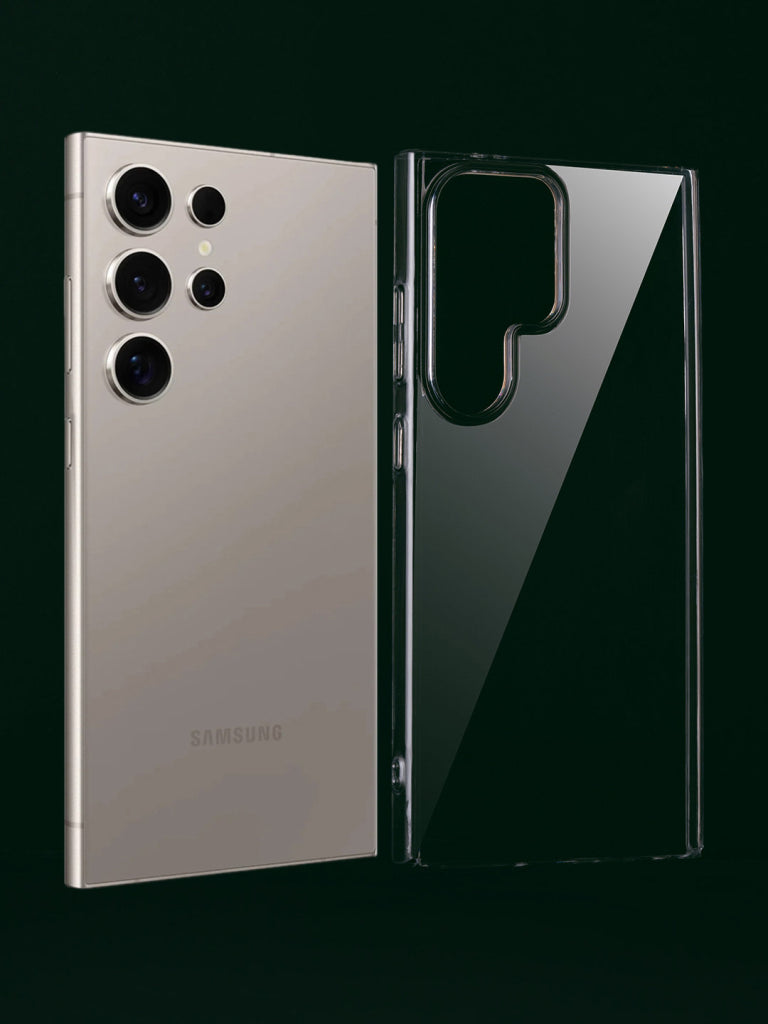 Anti Yellow Premium Crystal Clear Transparent Case – Samsung Galaxy S24 ULTRA