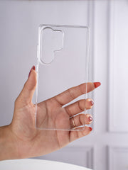 Anti Yellow Premium Crystal Clear Transparent Case – Samsung Galaxy S25 ULTRA