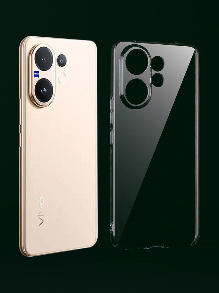 Anti Yellow Premium Crystal Clear Transparent Case Vivo V60E