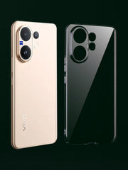 Anti Yellow Premium Crystal Clear Transparent Case Vivo V60E