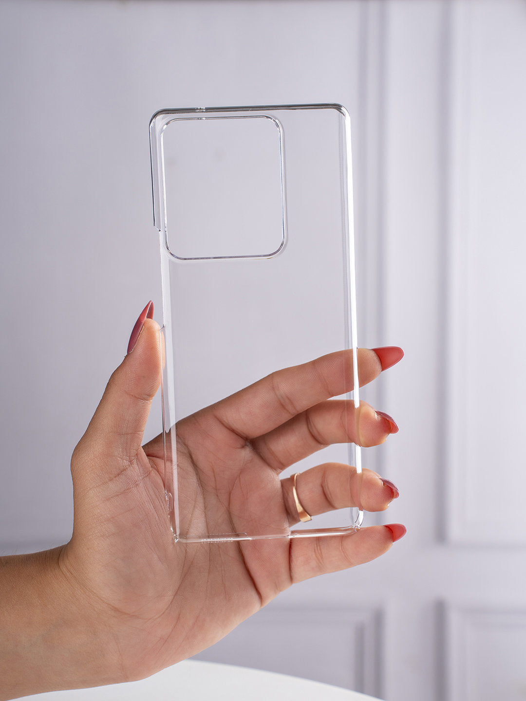 Anti Yellow Premium Crystal Clear Transparent Case Vivo Y300+