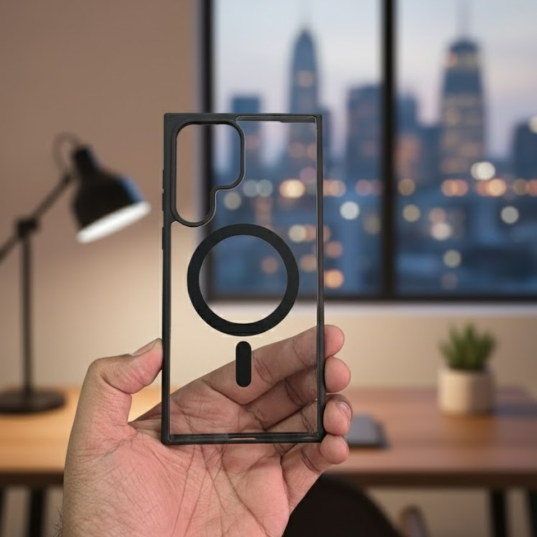 S24 Ultra MagSafe Clear Case