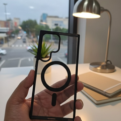 S24 Ultra MagSafe Clear Case