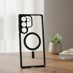 S24 Ultra MagSafe Clear Case