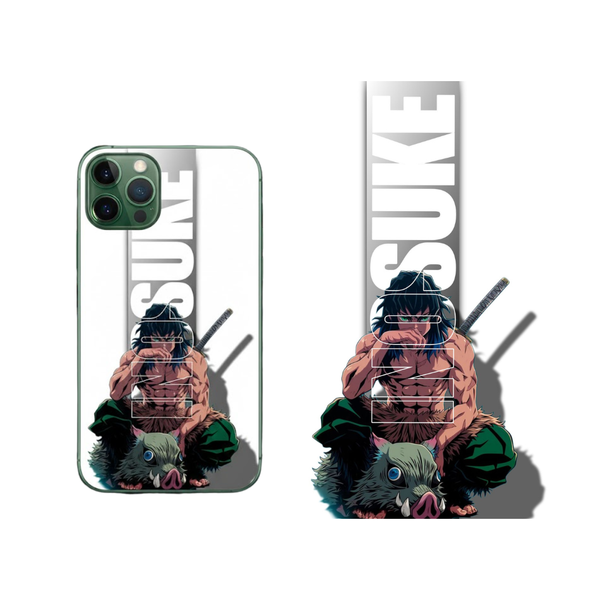 Manga Style Inosuke Character Back Skin Cover 53