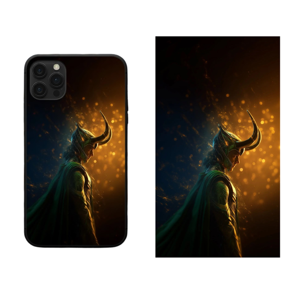 The Golden Horned Prince Back Skin Cover 35