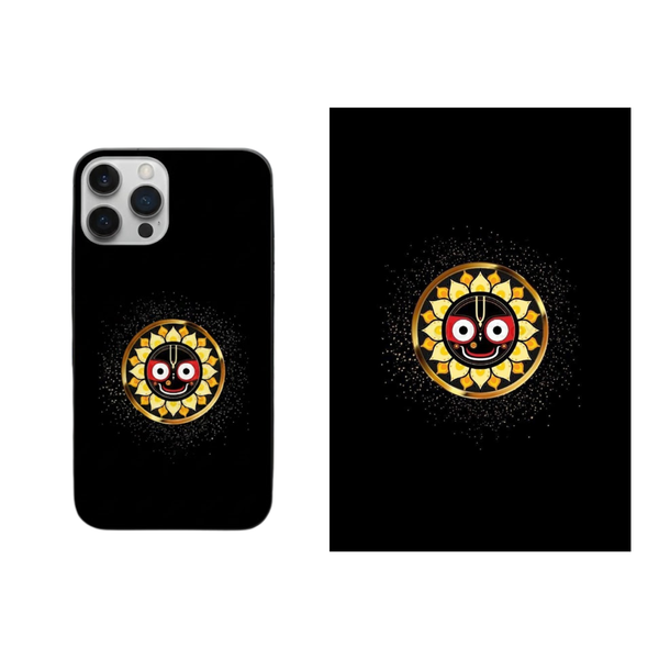 Lord Jagannath Golden Sun Face Back Skin Cover 27