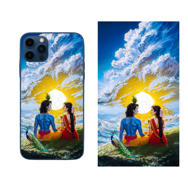 Radha-Krishna: Eternal Love Sunset Back Skin Cover 28