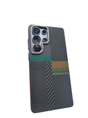 Samsung S25 Ultra Carbon Fiber Case With MagSafe Working