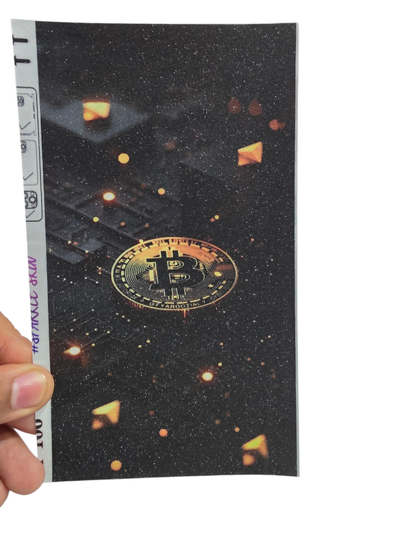 MOBILE BACK SKIN SPARKEL FINISHING