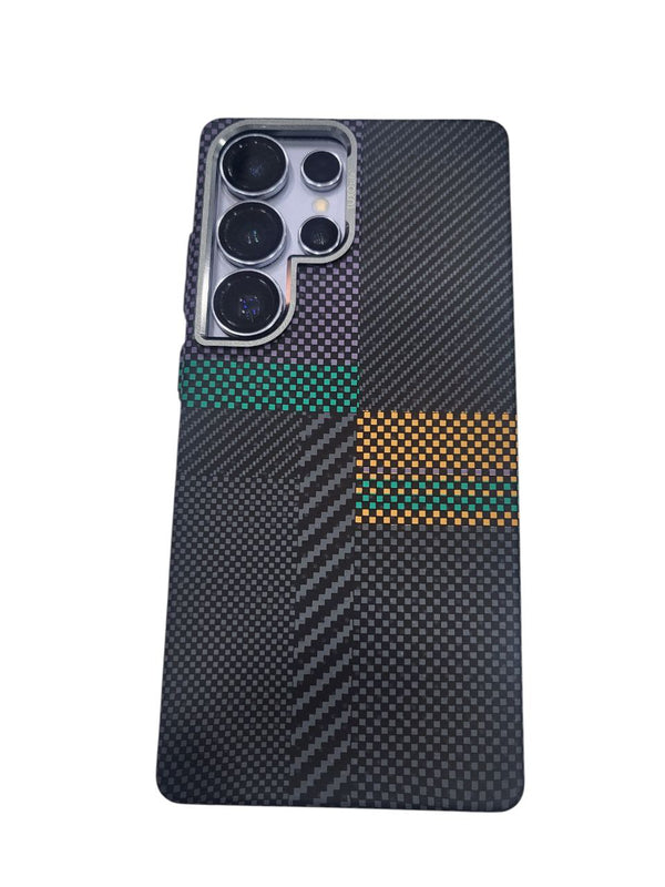 Samsung S25 Ultra Carbon Fiber Case With MagSafe Working