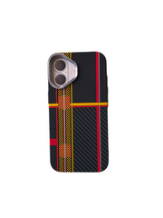 iPhone 16 Slim Carbon Fiber Case with MagSafe Compatibility