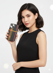 iPhone 15 PLUS Slim Carbon Fiber Case with MagSafe Compatibility