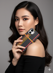 iPhone 16 Slim Carbon Fiber Case with MagSafe Compatibility