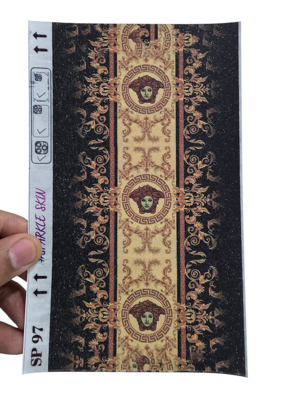 MOBILE BACK SKIN SPARKEL FINISHING