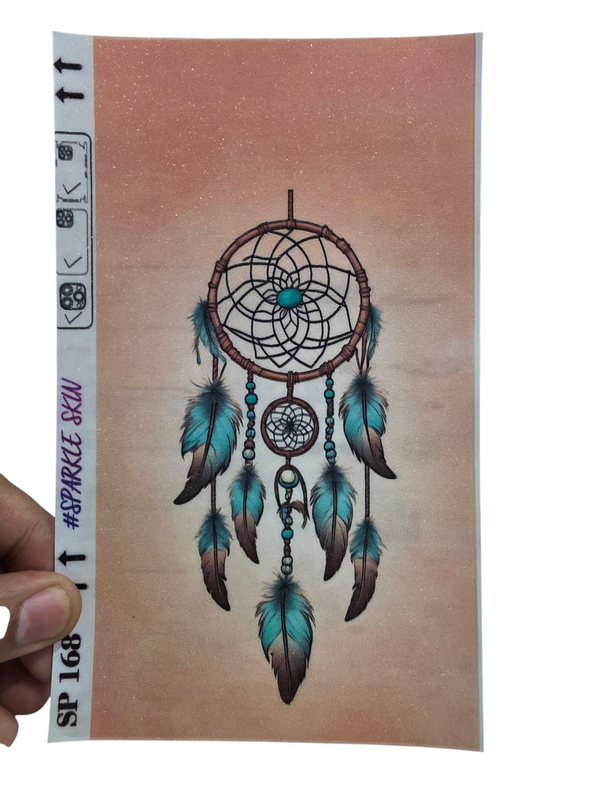 MOBILE BACK SKIN SPARKEL FINISHING