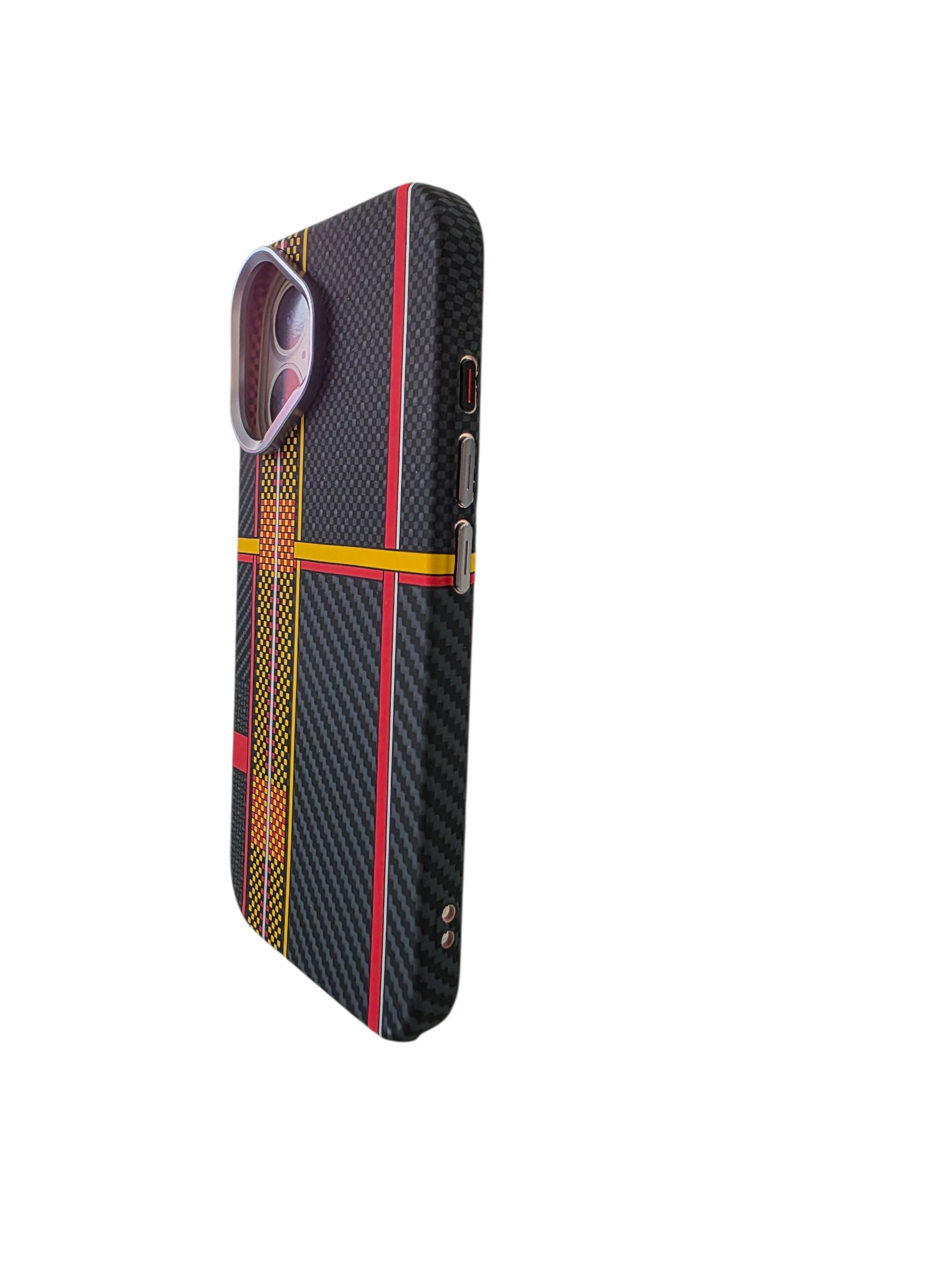 iPhone 16 Slim Carbon Fiber Case with MagSafe Compatibility