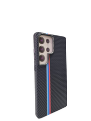 Samsung S25 Ultra Carbon Fiber Case With MagSafe Wireless Charging
